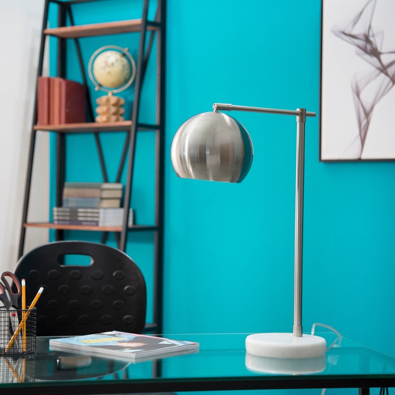 Sagebrook Home's Modern Metal Floor or Table Lamp