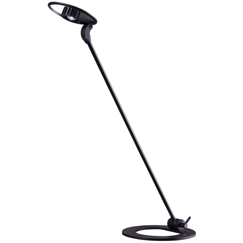 Saline LED Desk Lamp in Black