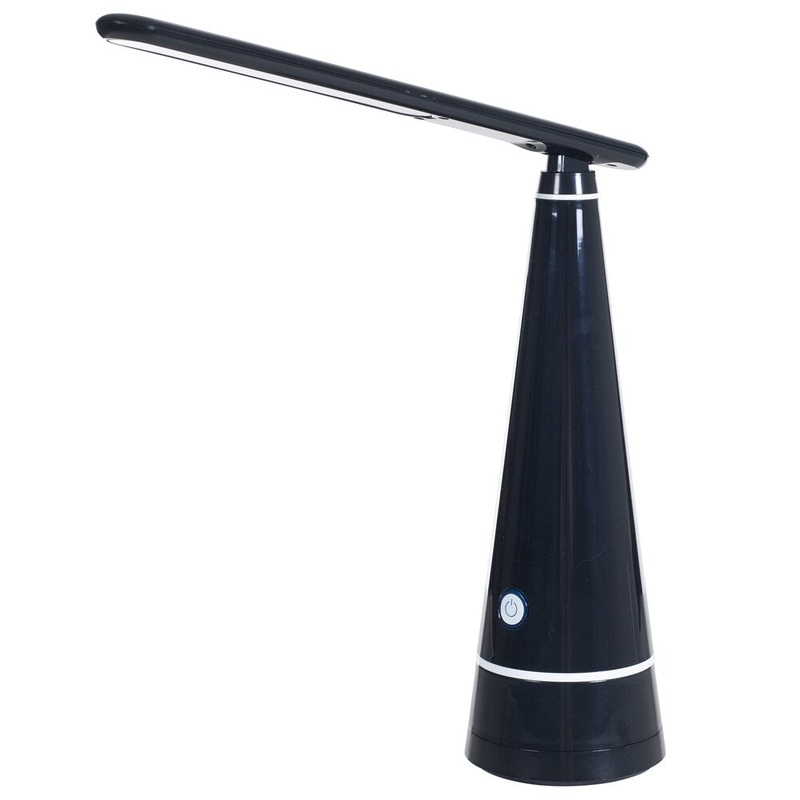 Lavish Home Contemporary Black LED Desk Lamp