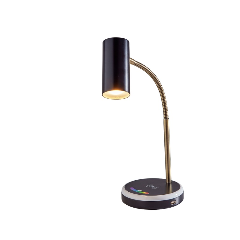 Shayne LED Wireless Charging Desk Lamp