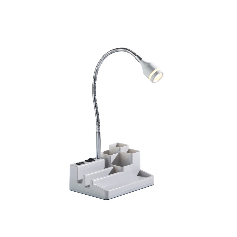 Sophia LED Charging Station Desk Lamp