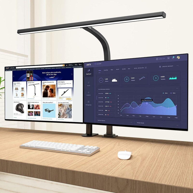 LED Desk Lamp,Architect Clamp Desk Lamps 24W Brightest Led