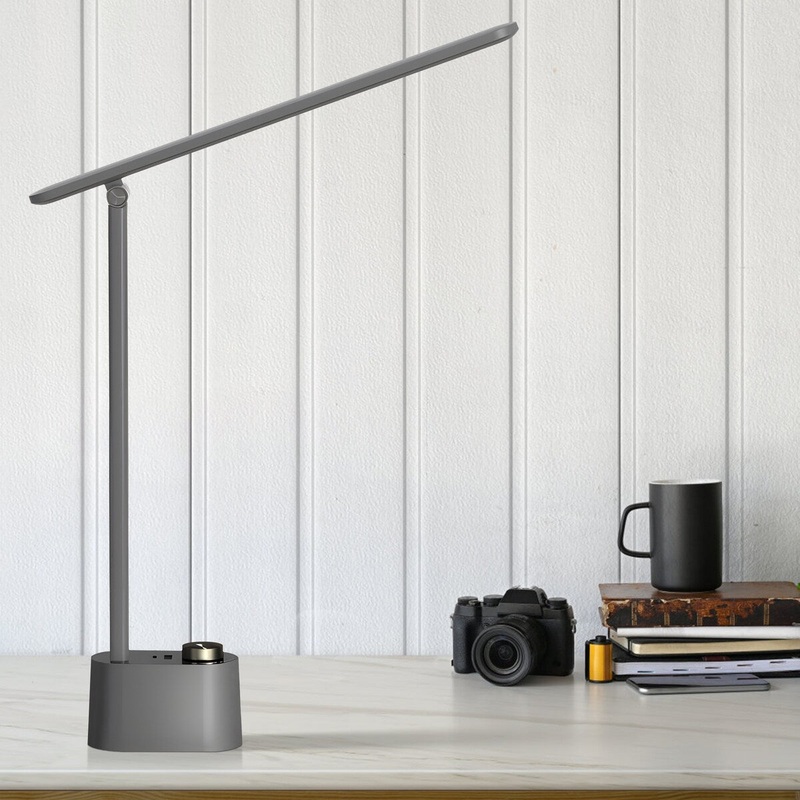Modern Smart LED Desk Lamp Dimmable Reading Light Foldable Home Decor - N/A