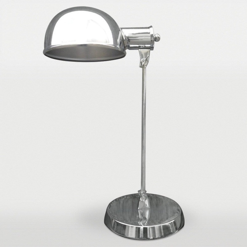Ren Wil Rumi 1-light Nickel Chrome Desk Lamp