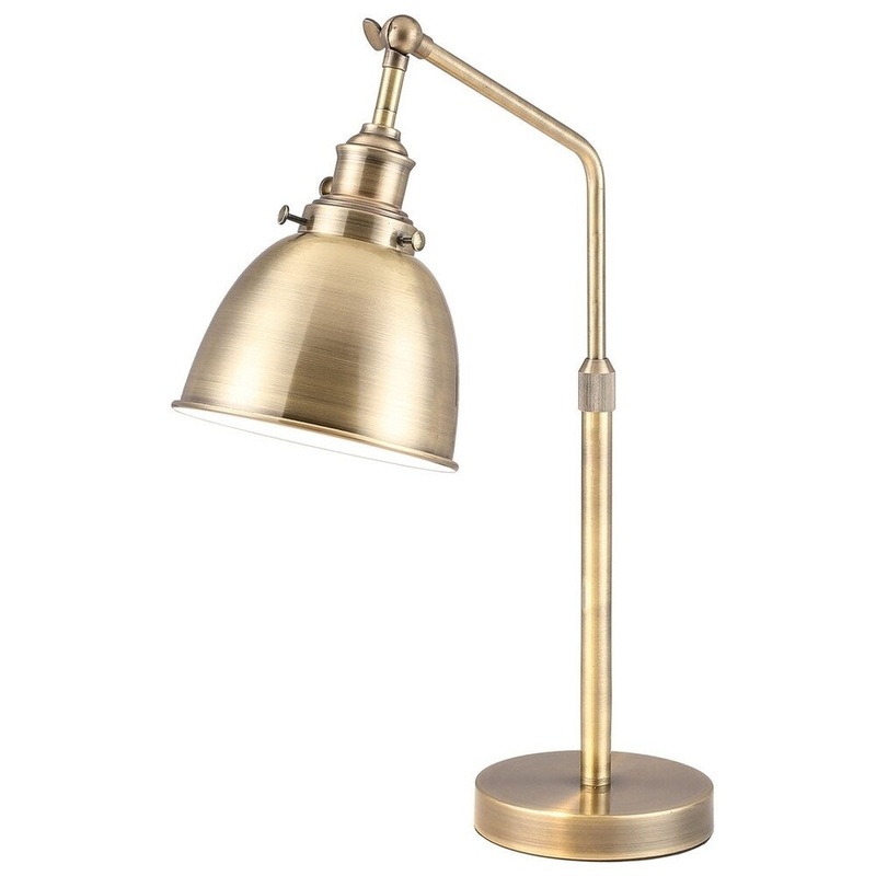 CO-Z Vintage Desk Lamp with LED Bulb