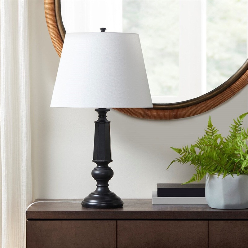 Faceted Table Lamp 24.25"H