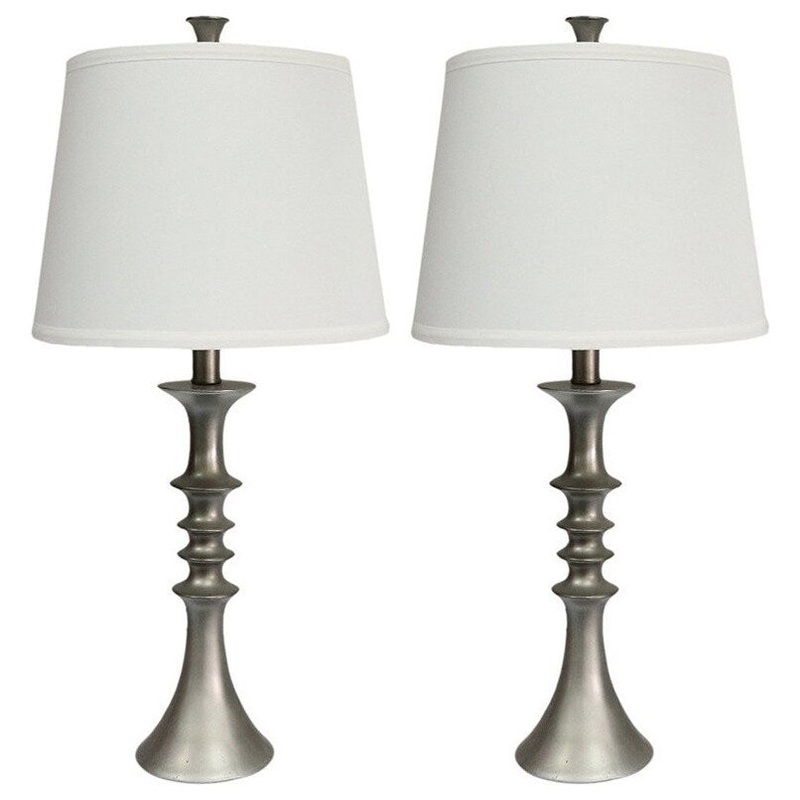 Set of 2 Marcato Table Lamps, 23.5 inch Tall