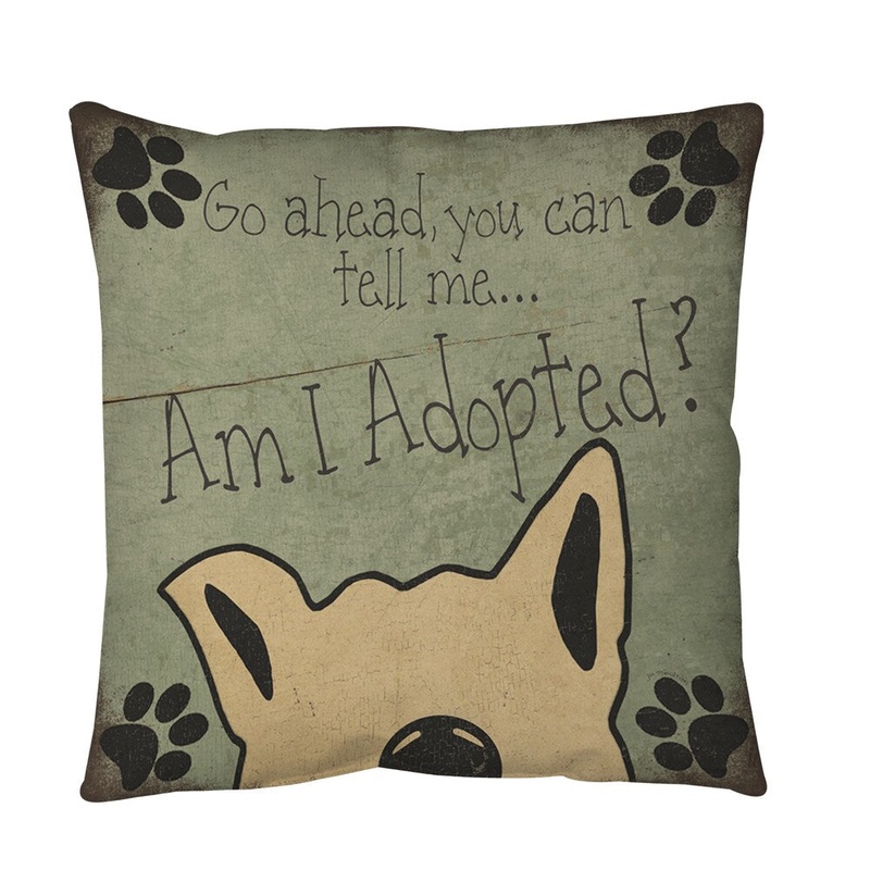 Am I Adopted Throw or Floor Pillow