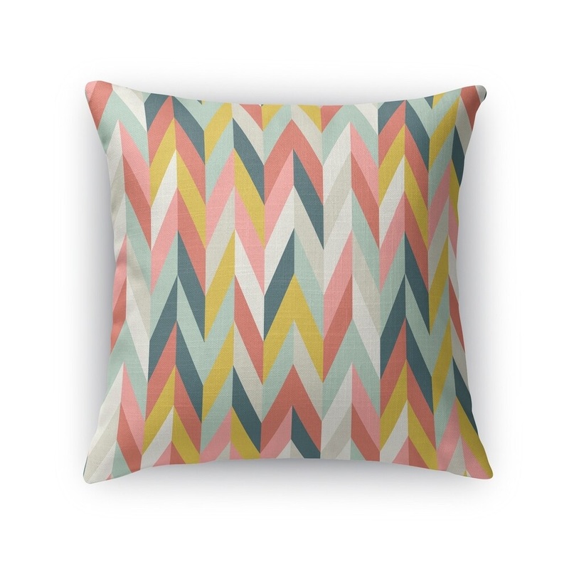 AARON CORAL Accent Pillow By Kavka Designs