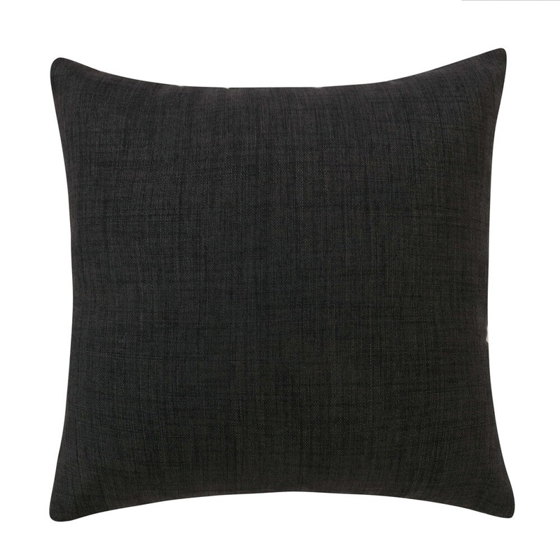 Black Outdoor Decorative Pillow
