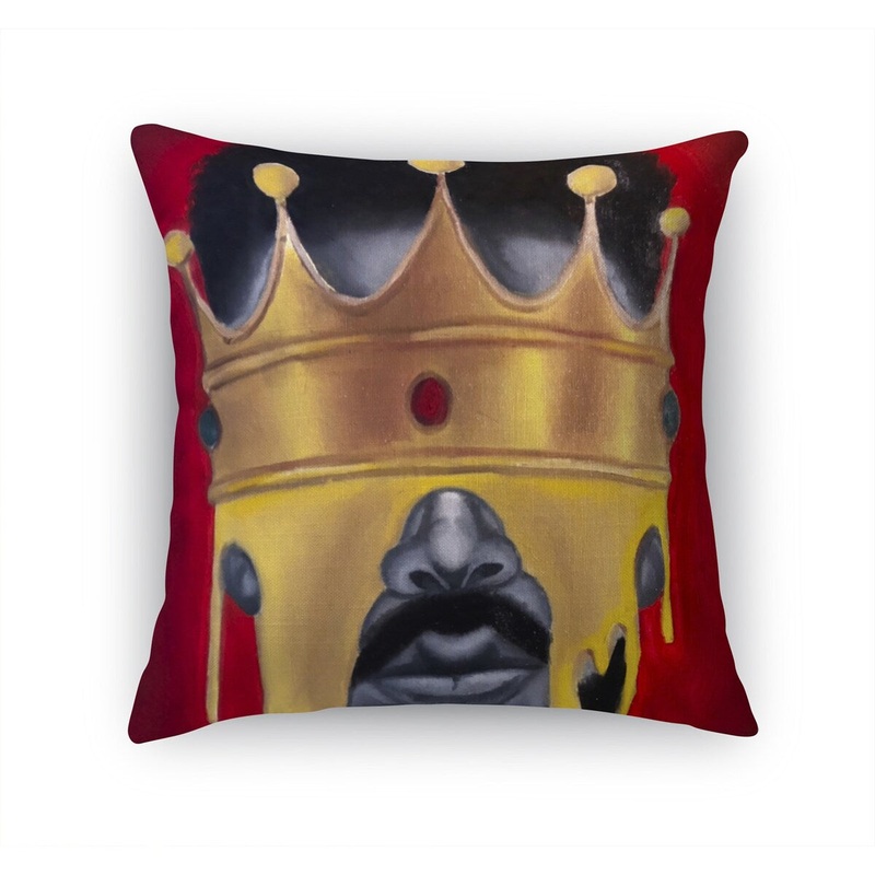 BLINDED KING'S Accent Pillow By Kavka Designs