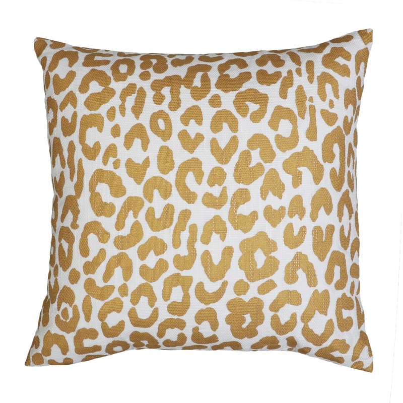 22x22 BRENNAN Clarke Faux Linen Pillow