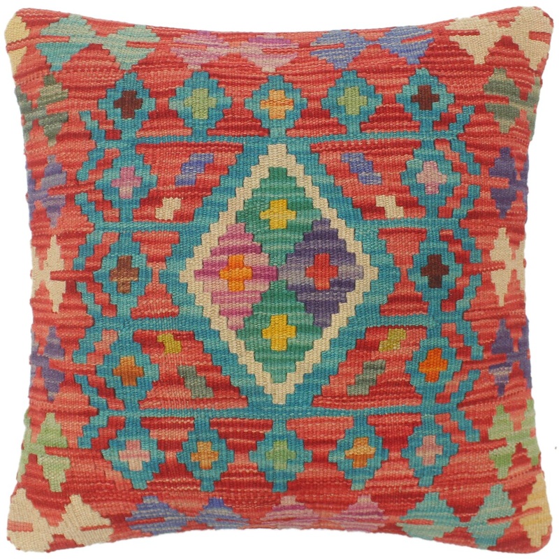 Bohemian Turkish Weston Hand Woven Kilim Pillow