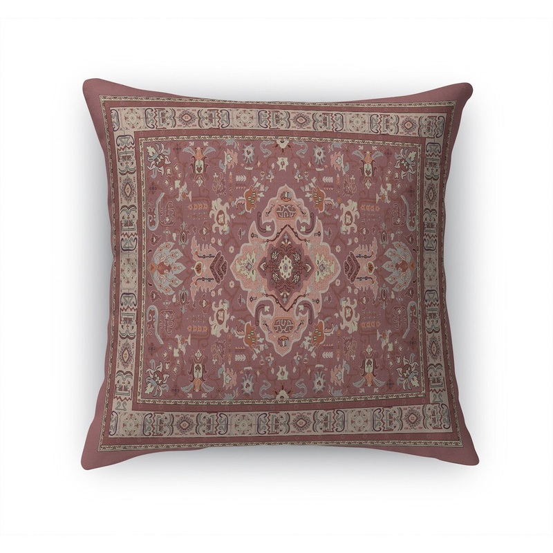 AGRA DUSTY ROSE Accent Pillow by Kavka Designs