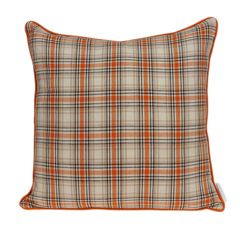 20" x 0.5" x 20" Transitional Cool Multicolor Cotton Pillow Cover