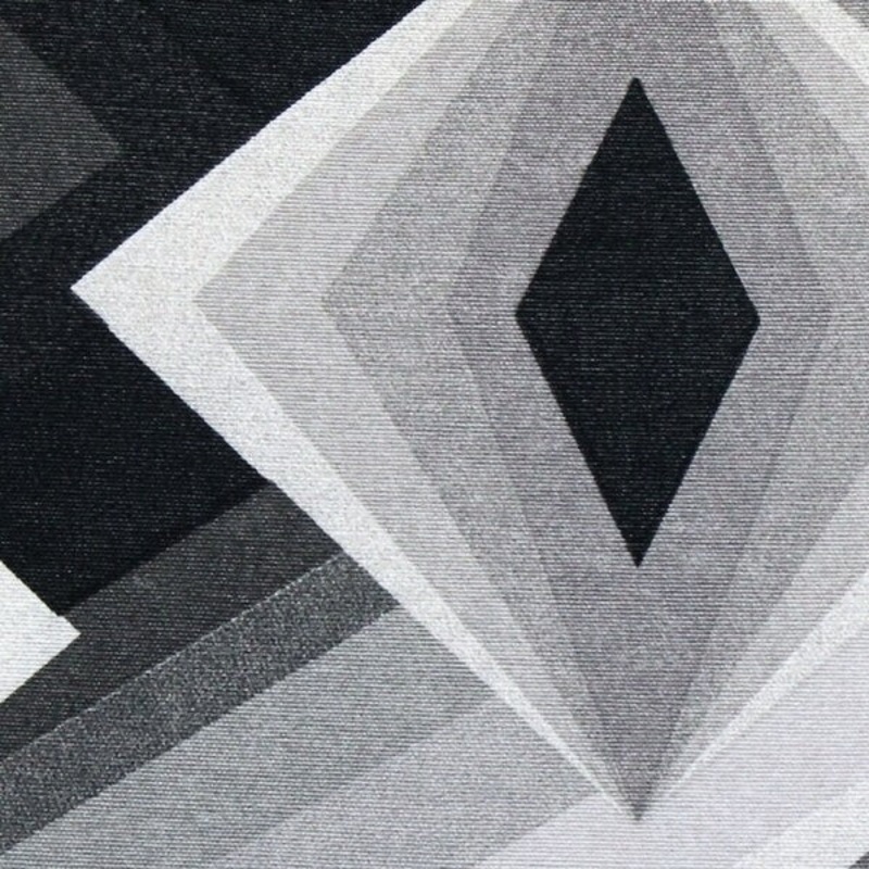 Asscher Cut 12x20 Throw Pillow with Polyfill Insert