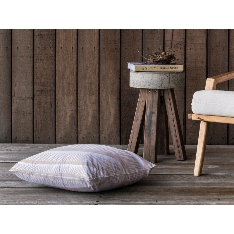 BLADES OF GRASS TAN Floor Pillow By Kavka Designs