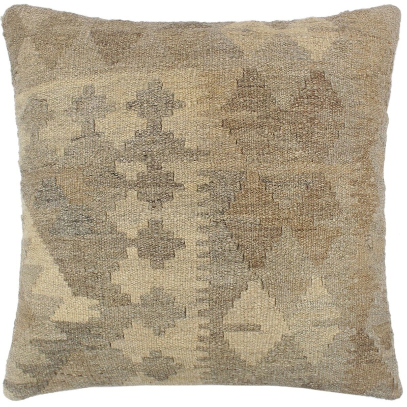 Bohemian Turkish McClella Hand Woven Kilim Pillow