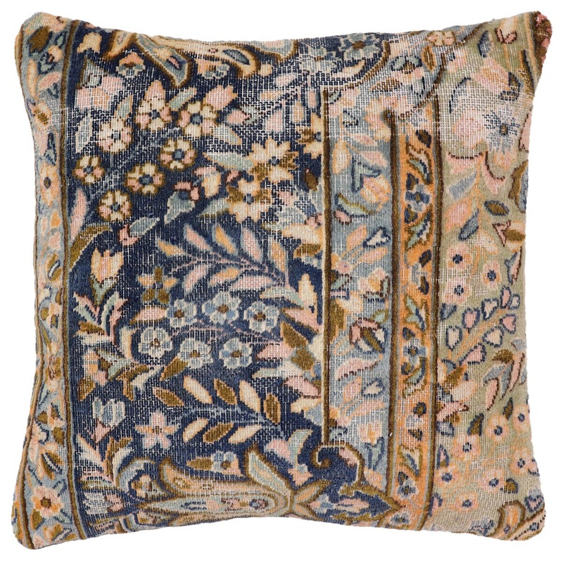 Antique Zamora Vintage Handmade Pillow - 20'' x 20''
