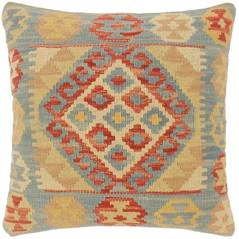 Tribal Turkish Charles Hand Woven Kilim Pillow
