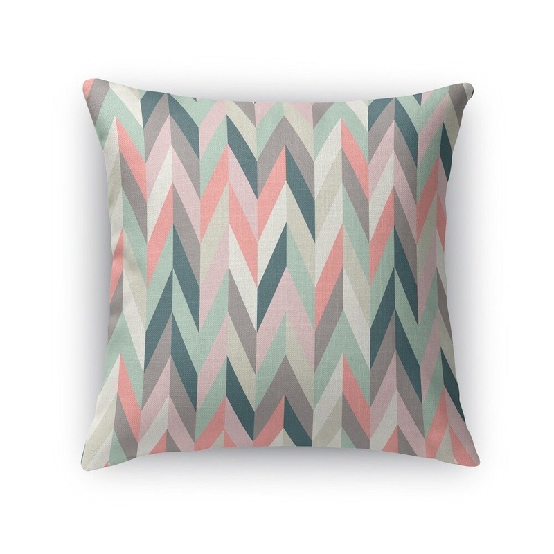 AARON PINK Accent Pillow By Kavka Designs