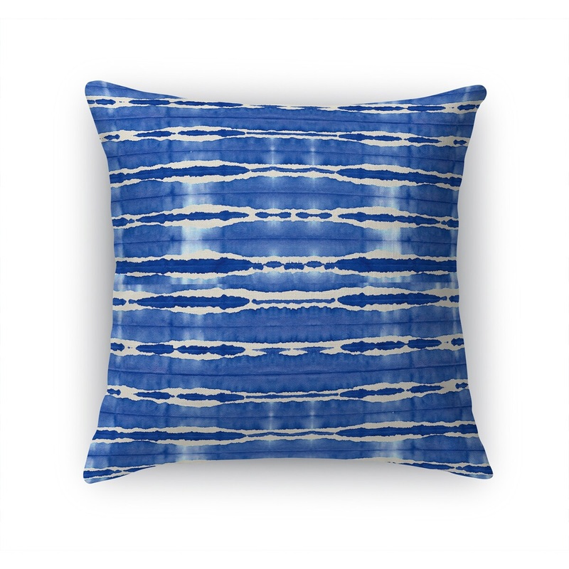 AQUARELLE SHIBORI Accent Pillow By Nancy Green