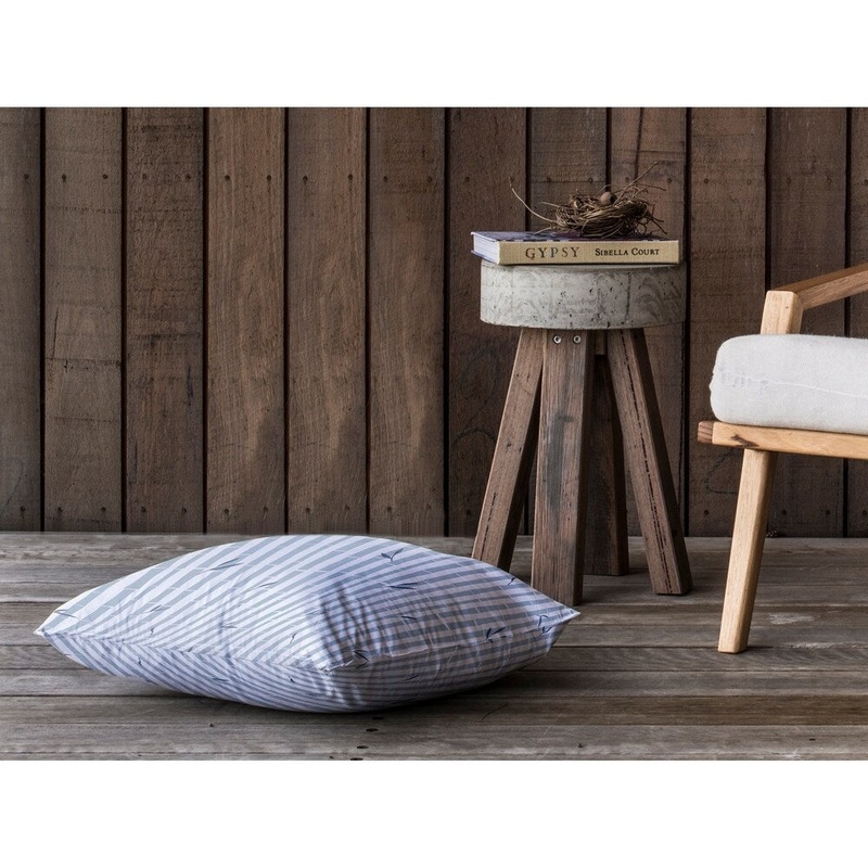 BAMBOO BLUE Floor Pillow By Kavka Designs