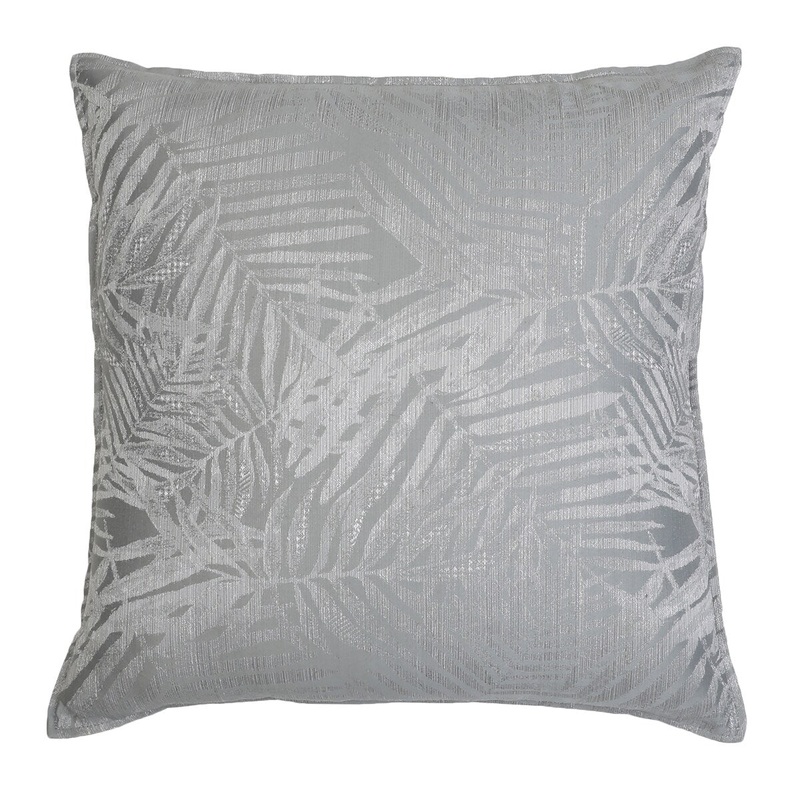 20x20 LYNETTE LEAF Jacquard Flange Pillow