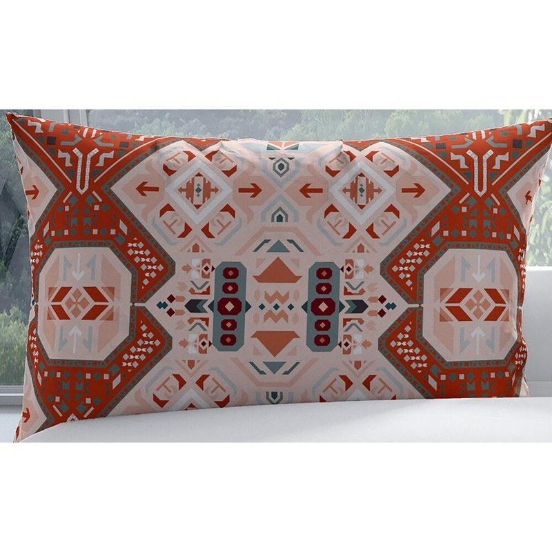 ABADEH TERRACOTTA Pillow Case By Kavka Designs