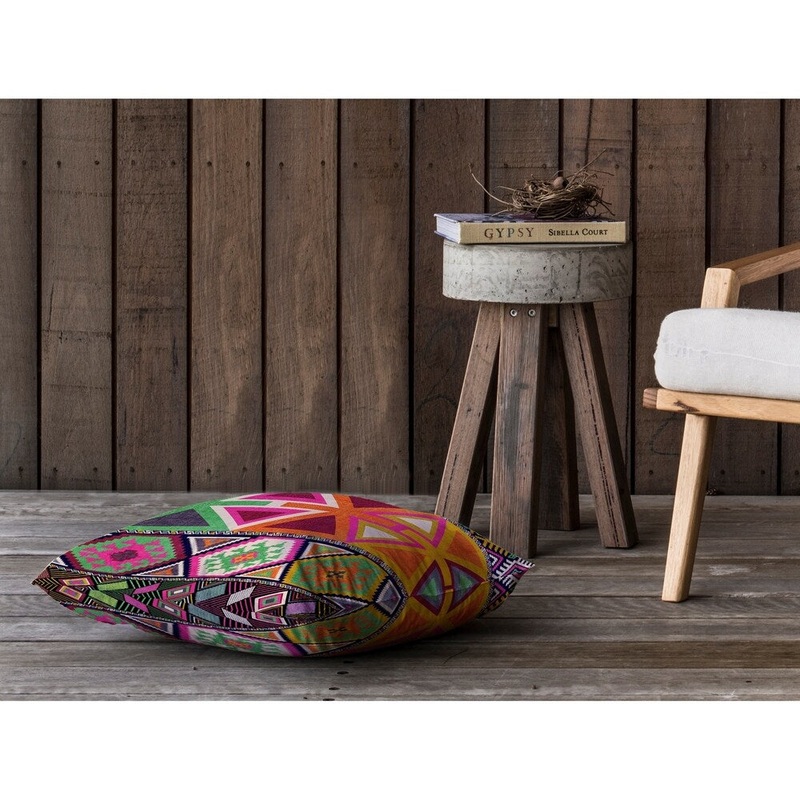 AZTEC TRIBAL MULTI Floor Pillow By Kavka Designs