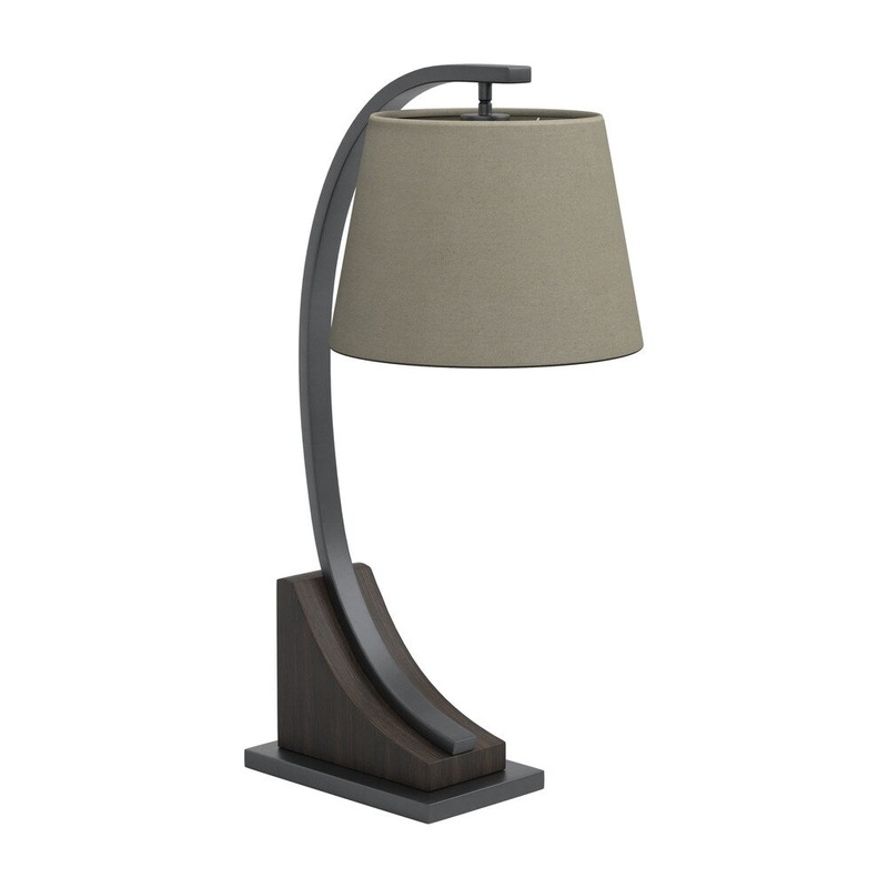 Carbon Loft Schilffarth Oatmeal and Orb Table Lamp