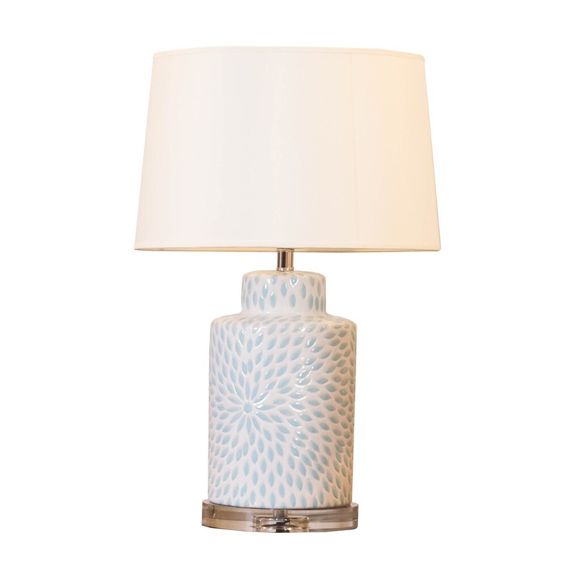 Bombay Porcelain Floral Jug Table Lamp