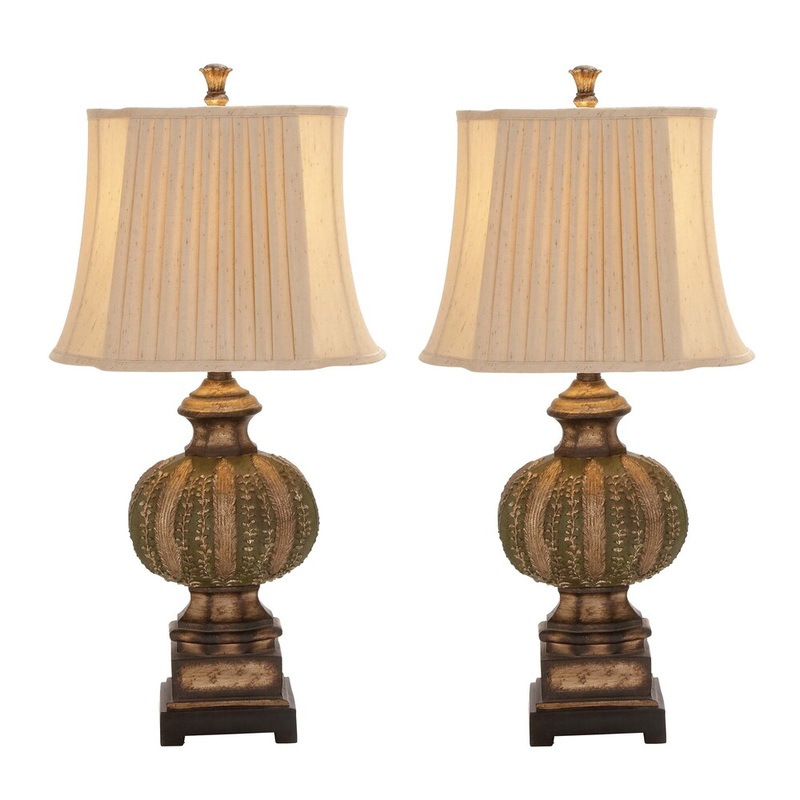 Casa Cortes Imperial Traditional 34-inch Handcrafted Table Lamp (Set of 2)