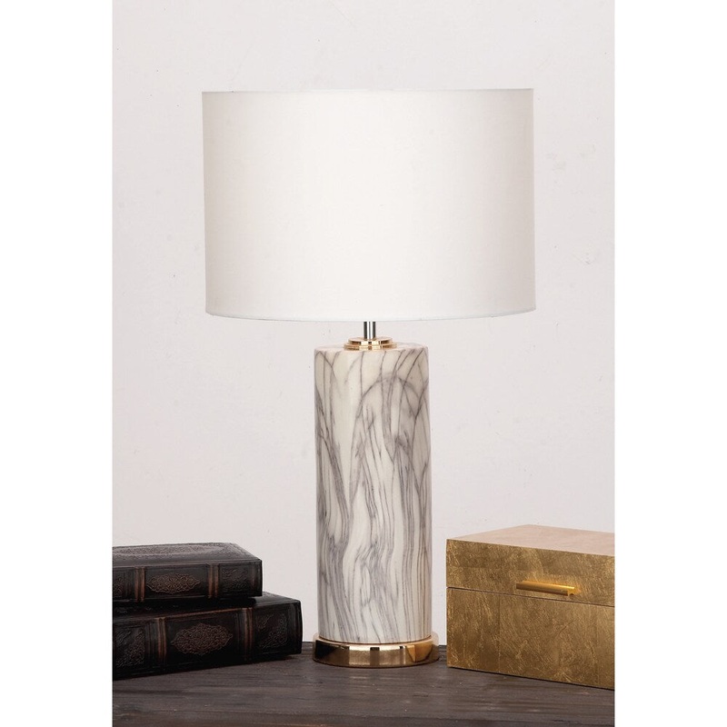 Urban Designs Midtown Ceramic Column Table Lamp