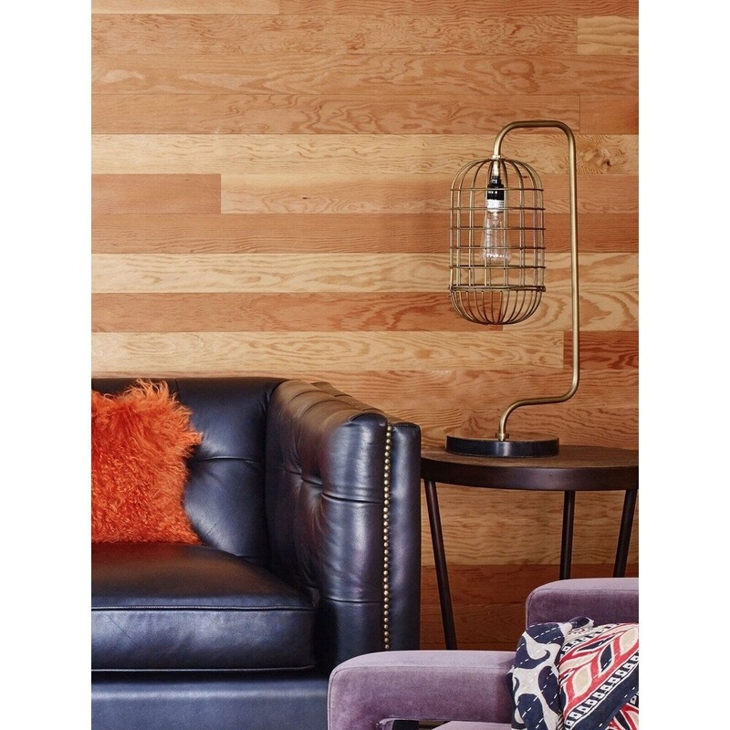 Aurelle Home Industrial Metal Cage Table Lamp