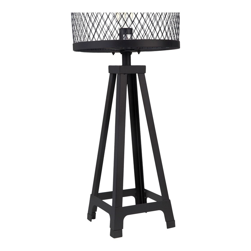 Aurelle Home Industrial Metal Table Lamp