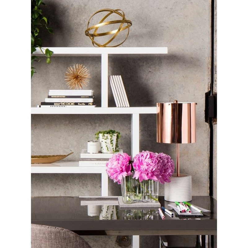 Aurelle Home Mariana Brass Table Lamp