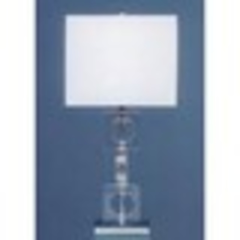 Cognition Crystal and Metal Contemporary Table Lamp