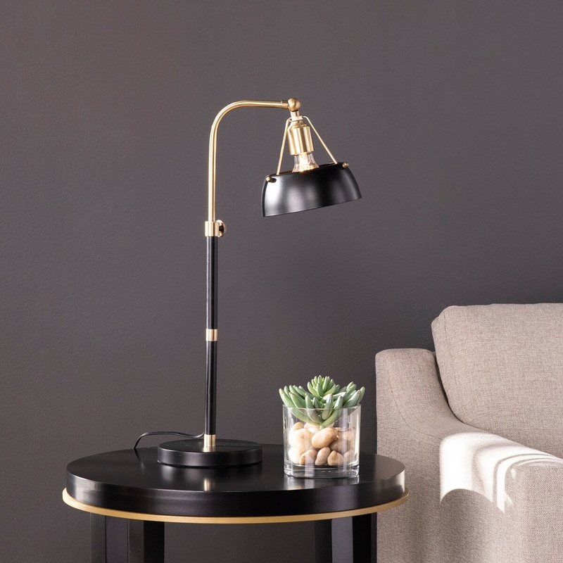 Strick & Bolton Rabruo Contemporary Metal Table Lamp - N/A