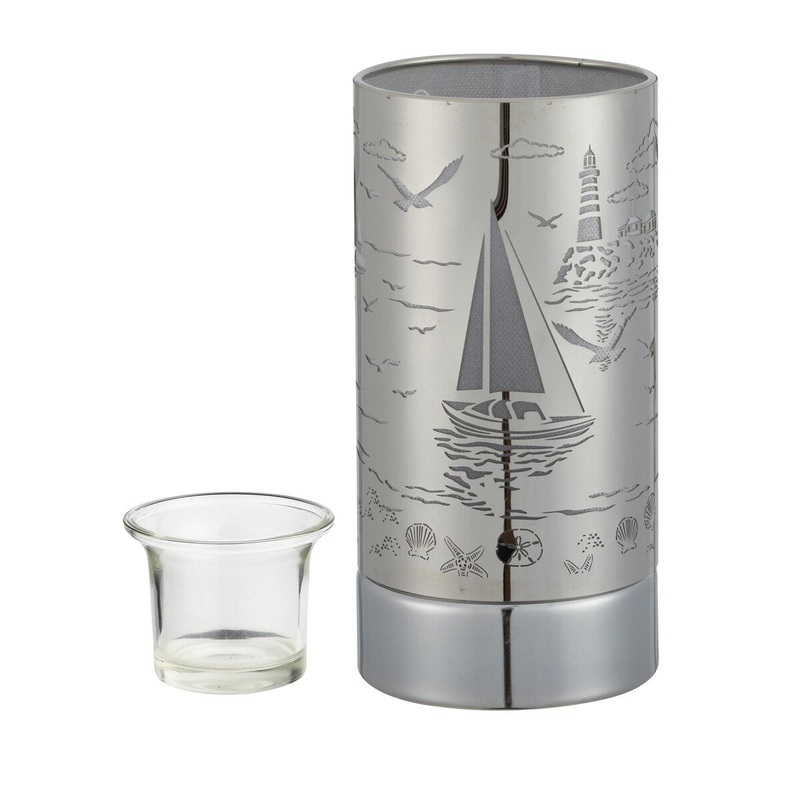 7" Touch lamp/Oil burner/Wax warmer - Sailboat - 3.75*3.75*7