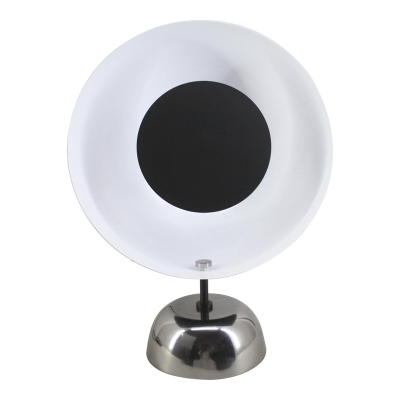 Aurelle Home Modern Half Moon Shape Table Lamp