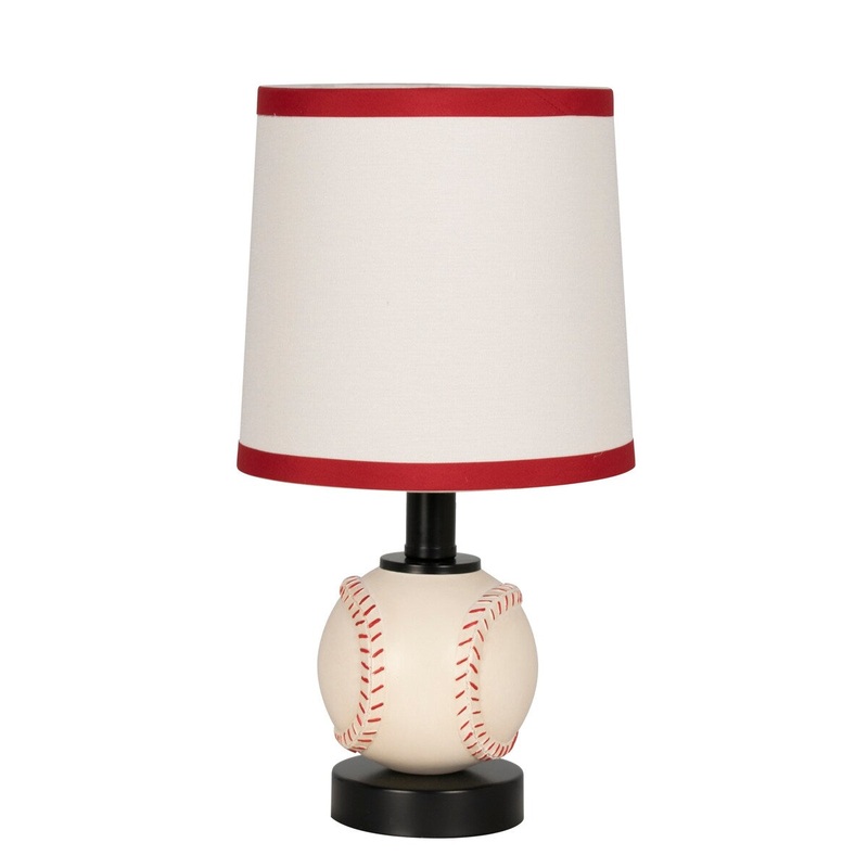 Baseball Polyresin Table Lamp