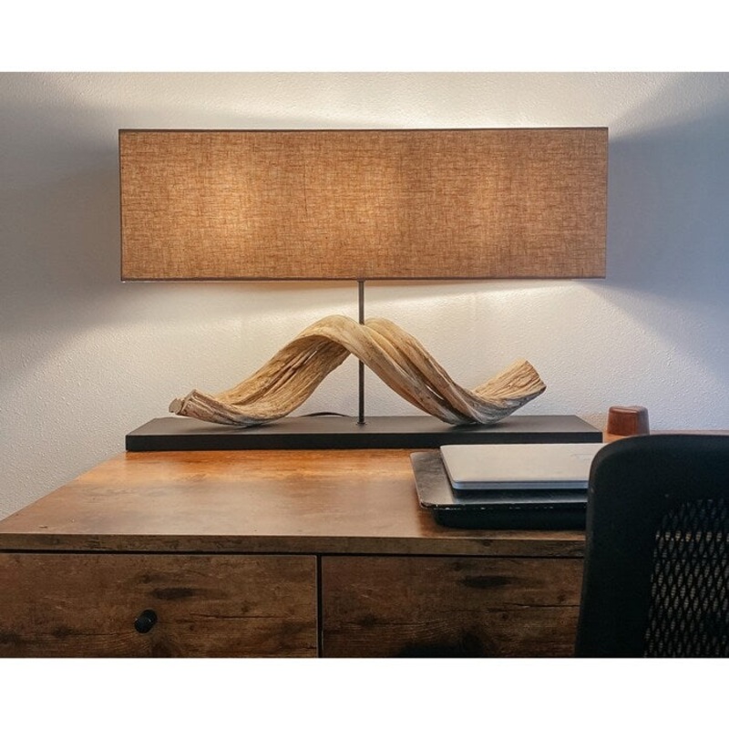Seadrift Natural Driftwood LED Table Lamp