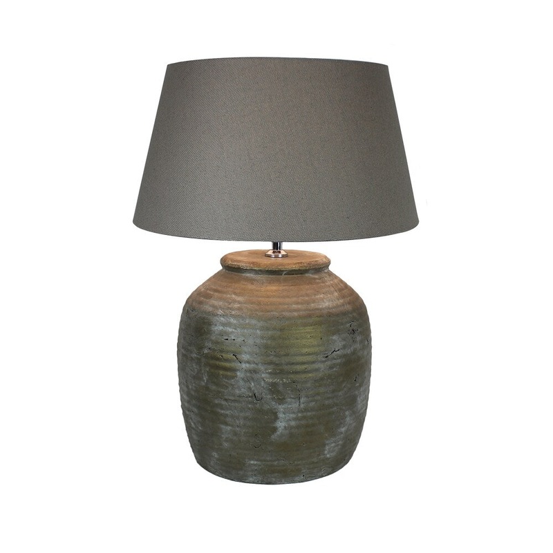 Urban Designs 22-Inch Antique Copper Ceramic Table Lamp
