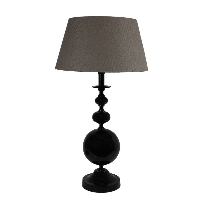 Urban Designs Skalls 26-Inch Black Metal Contemporary Table Lamp