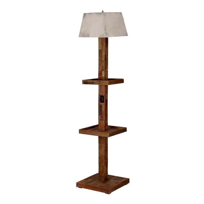 Urban Industrial Natural Floor Lamp