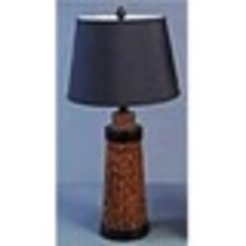 California Redwood Natural Brown Table Lamp