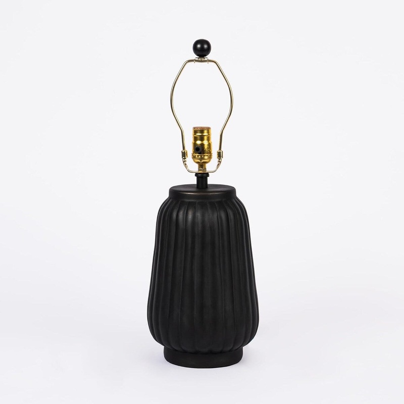 Aurora Home Classic Oil Rubbed Black and Bronze Metal Base Table Lamp