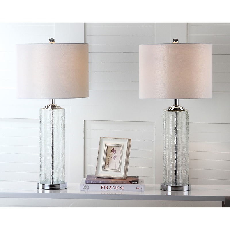 SAFAVIEH Lighting Marisela 29-inch Table Lamp (Set of 2) - 14" W x 14" D x 29" H - 14" W x 14" D x 29" H - 14Wx14Dx29H