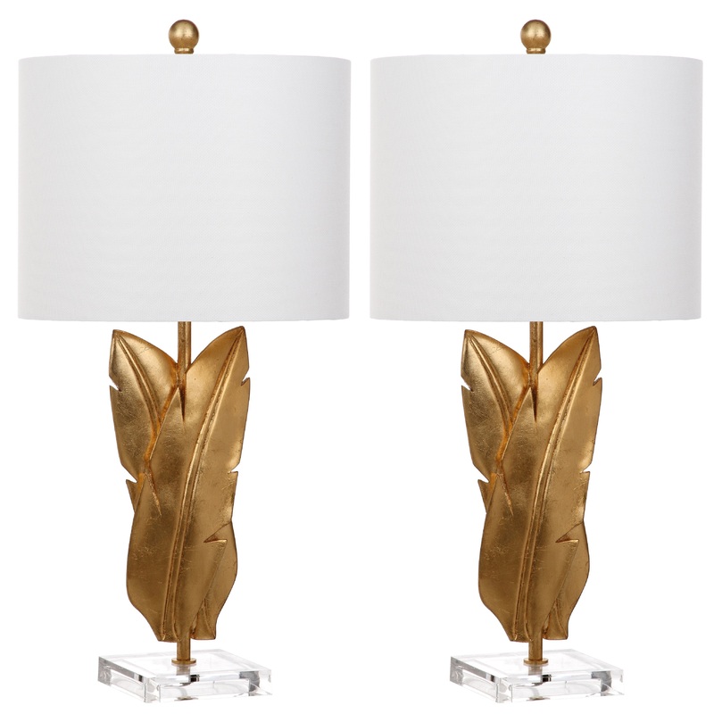 SAFAVIEH Lighting Mirja 26-inch Wings Table Lamp (Set of 2) - 13"x13"x25.5" - 13Wx13Dx26H
